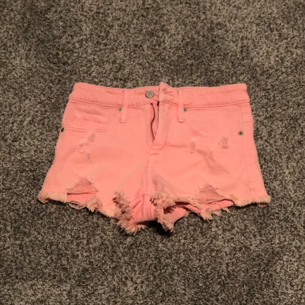Perfect pink/peach color size 0 MOSSIMO shorts